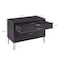 Manhattan Comfort 2-Piece DUMBO Standard 3-Drawer Dresser and DUMBO 2.0 Nightstand in Black 2-DB02-BK - alternate 4
